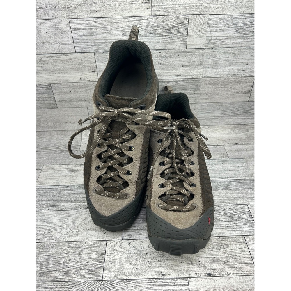 Vasque 7000 Wide Men Hiking Shoes Brown Suede Low Top Trail Sneakers Size 9.5W